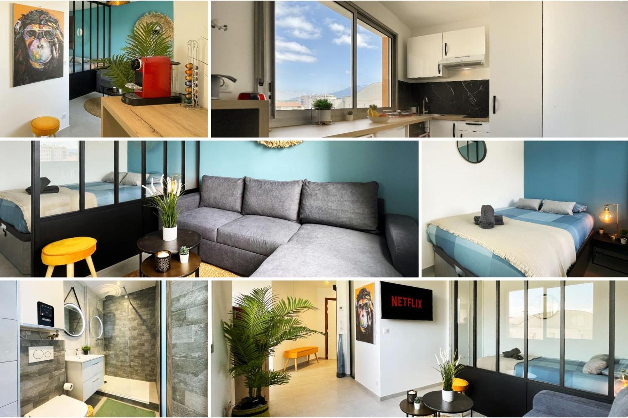 Homey Superchill - Appartement Moderne Et Tout Equipe - Netflix Et Wifi Inclus - Situe En Hyper-Centre - Proche Geneve Annemasse Zewnętrze zdjęcie